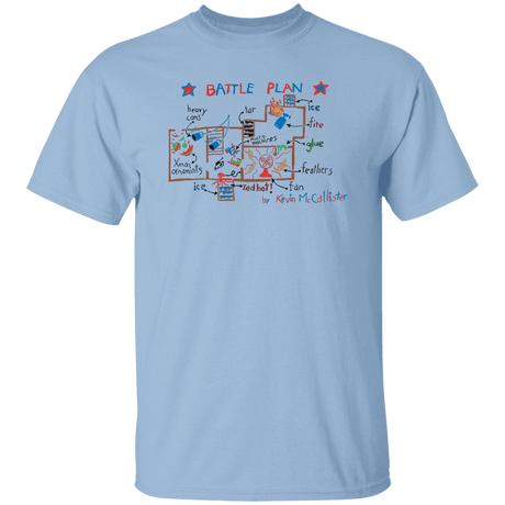 T-Shirts Light Blue / S Battle Plan T-Shirt