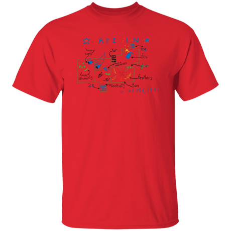 T-Shirts Red / S Battle Plan T-Shirt