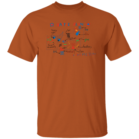 T-Shirts Texas Orange / S Battle Plan T-Shirt