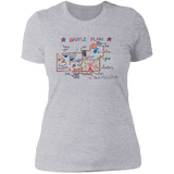 T-Shirts Heather Grey / S Battle Plan Women's Premium T-Shirt