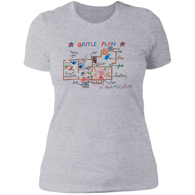 T-Shirts Heather Grey / S Battle Plan Women's Premium T-Shirt