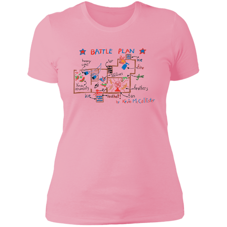 T-Shirts Light Pink / S Battle Plan Women's Premium T-Shirt