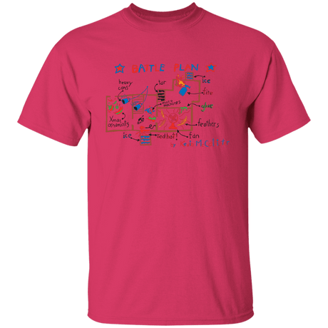 T-Shirts Heliconia / YXS Battle Plan Youth T-Shirt