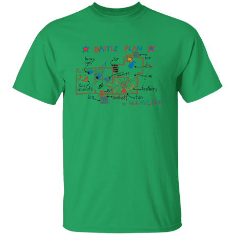 T-Shirts Irish Green / YXS Battle Plan Youth T-Shirt