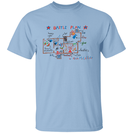 T-Shirts Light Blue / YXS Battle Plan Youth T-Shirt