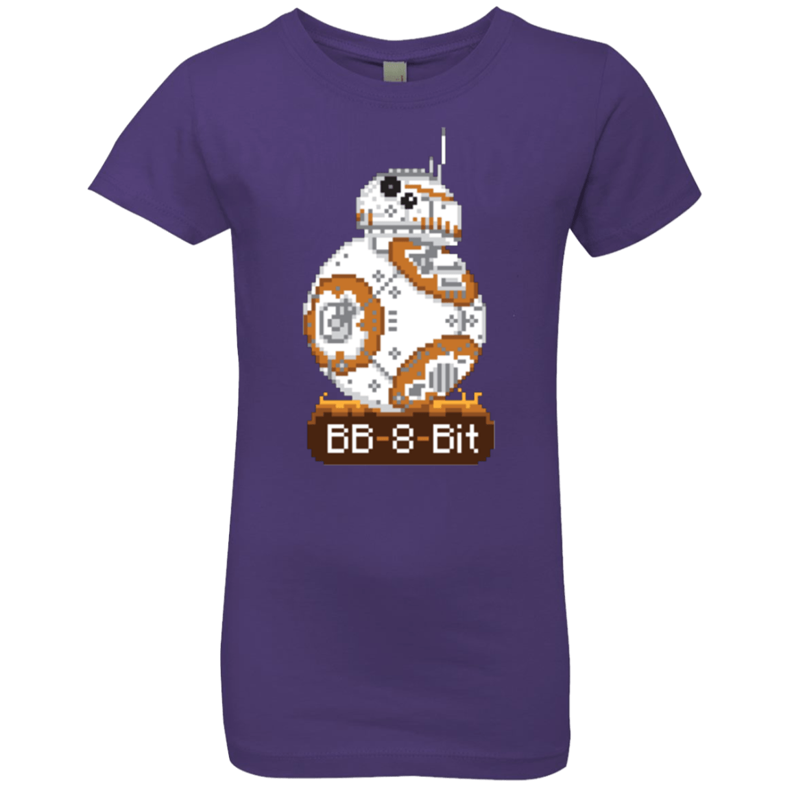 T-Shirts Purple Rush / YXS BB8Bit Girls Premium T-Shirt