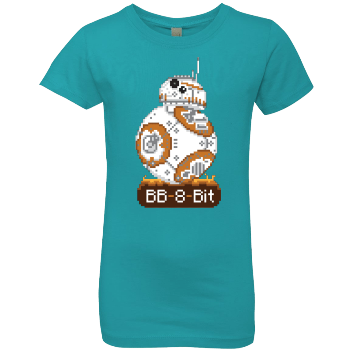 T-Shirts Tahiti Blue / YXS BB8Bit Girls Premium T-Shirt