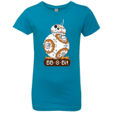 T-Shirts Turquoise / YXS BB8Bit Girls Premium T-Shirt