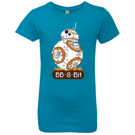 T-Shirts Turquoise / YXS BB8Bit Girls Premium T-Shirt