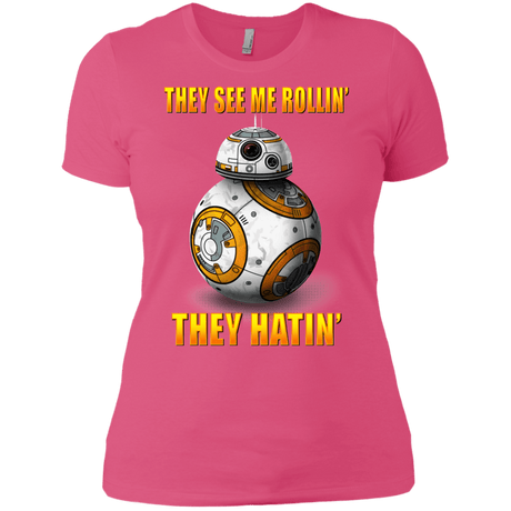 T-Shirts Hot Pink / X-Small BB8TSMR Women's Premium T-Shirt