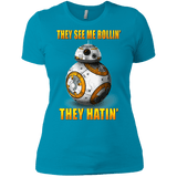 T-Shirts Turquoise / X-Small BB8TSMR Women's Premium T-Shirt