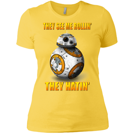 T-Shirts Vibrant Yellow / X-Small BB8TSMR Women's Premium T-Shirt