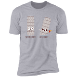 T-Shirts Heather Grey / S Before and After Party Men's Premium T-Shirt