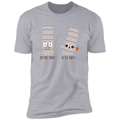 T-Shirts Heather Grey / S Before and After Party Men's Premium T-Shirt