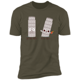 T-Shirts Military Green / S Before and After Party Men's Premium T-Shirt