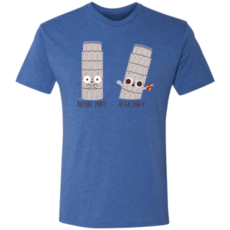 T-Shirts Vintage Royal / S Before and After Party Men's Triblend T-Shirt