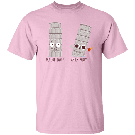T-Shirts Light Pink / S Before and After Party T-Shirt