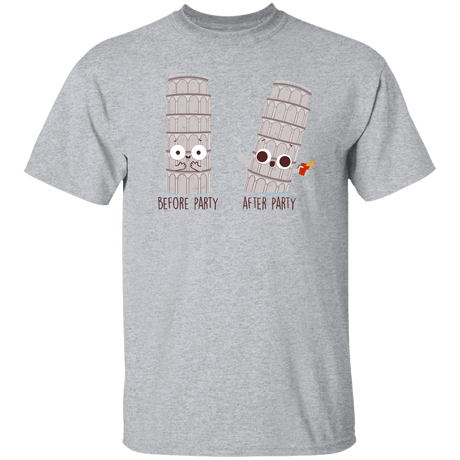T-Shirts Sport Grey / S Before and After Party T-Shirt