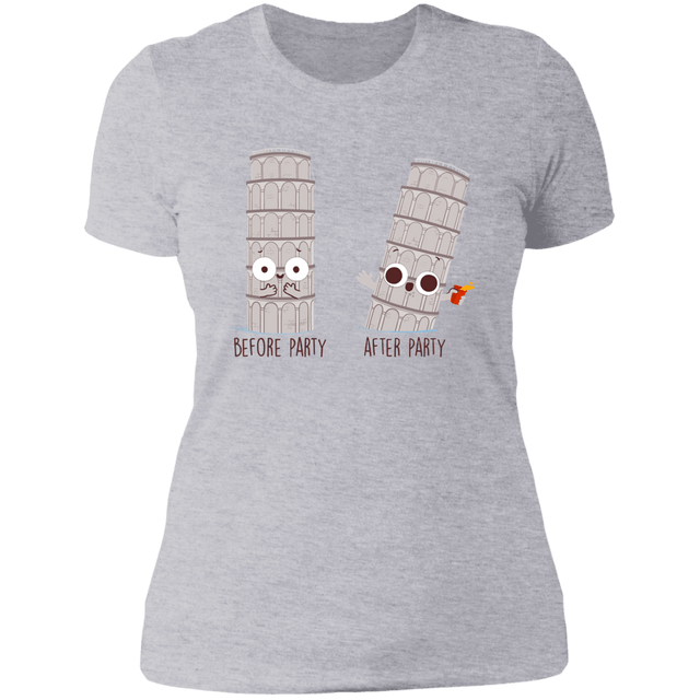 T-Shirts Heather Grey / S Before and After Party Women's Premium T-Shirt