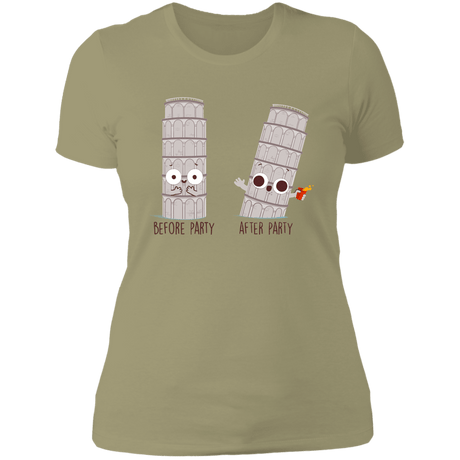 T-Shirts Light Olive / S Before and After Party Women's Premium T-Shirt