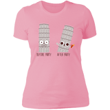 T-Shirts Light Pink / S Before and After Party Women's Premium T-Shirt
