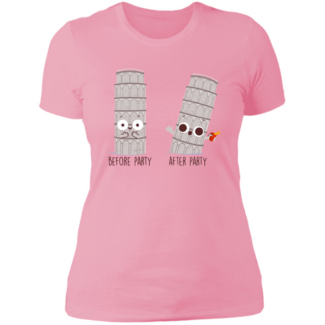 T-Shirts Light Pink / S Before and After Party Women's Premium T-Shirt