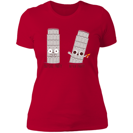 T-Shirts Red / S Before and After Party Women's Premium T-Shirt