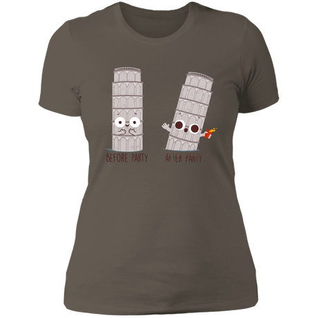 T-Shirts Warm Grey / S Before and After Party Women's Premium T-Shirt