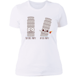 T-Shirts White / S Before and After Party Women's Premium T-Shirt