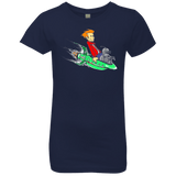 T-Shirts Midnight Navy / YXS Bender and Fry Girls Premium T-Shirt