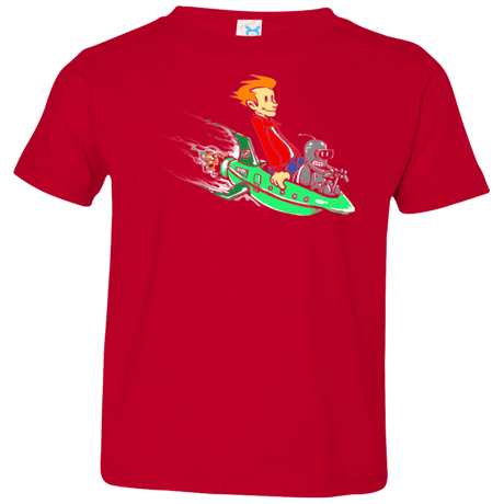 T-Shirts Red / 2T Bender and Fry Toddler Premium T-Shirt