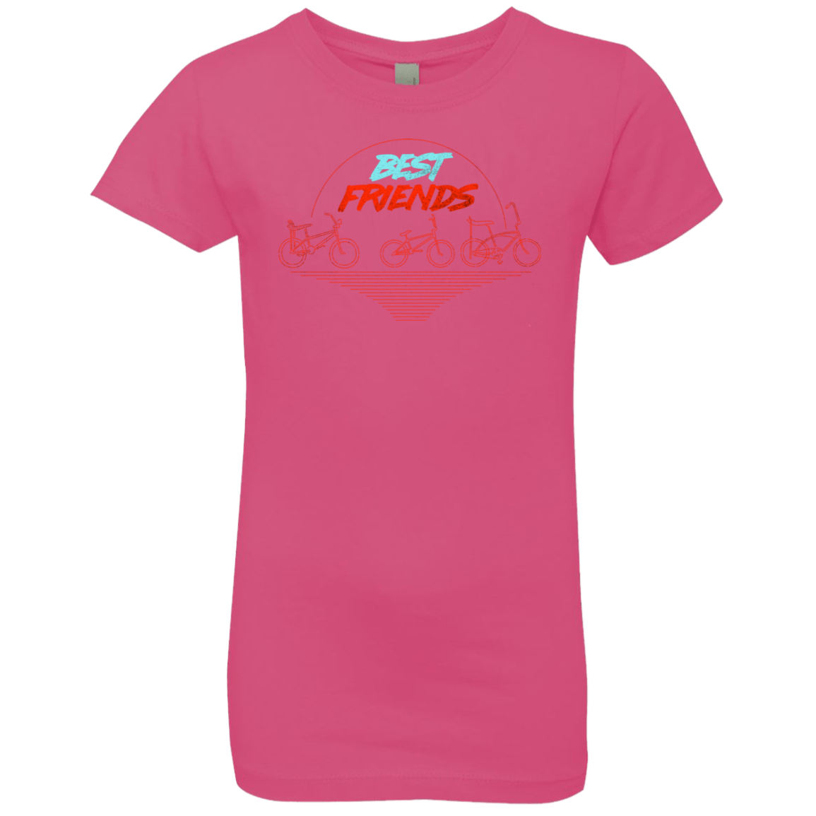 T-Shirts Hot Pink / YXS Best Friends Girls Premium T-Shirt