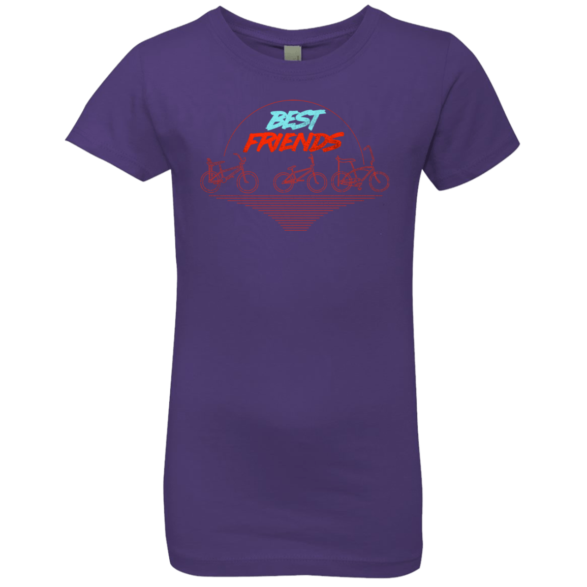 T-Shirts Purple Rush / YXS Best Friends Girls Premium T-Shirt