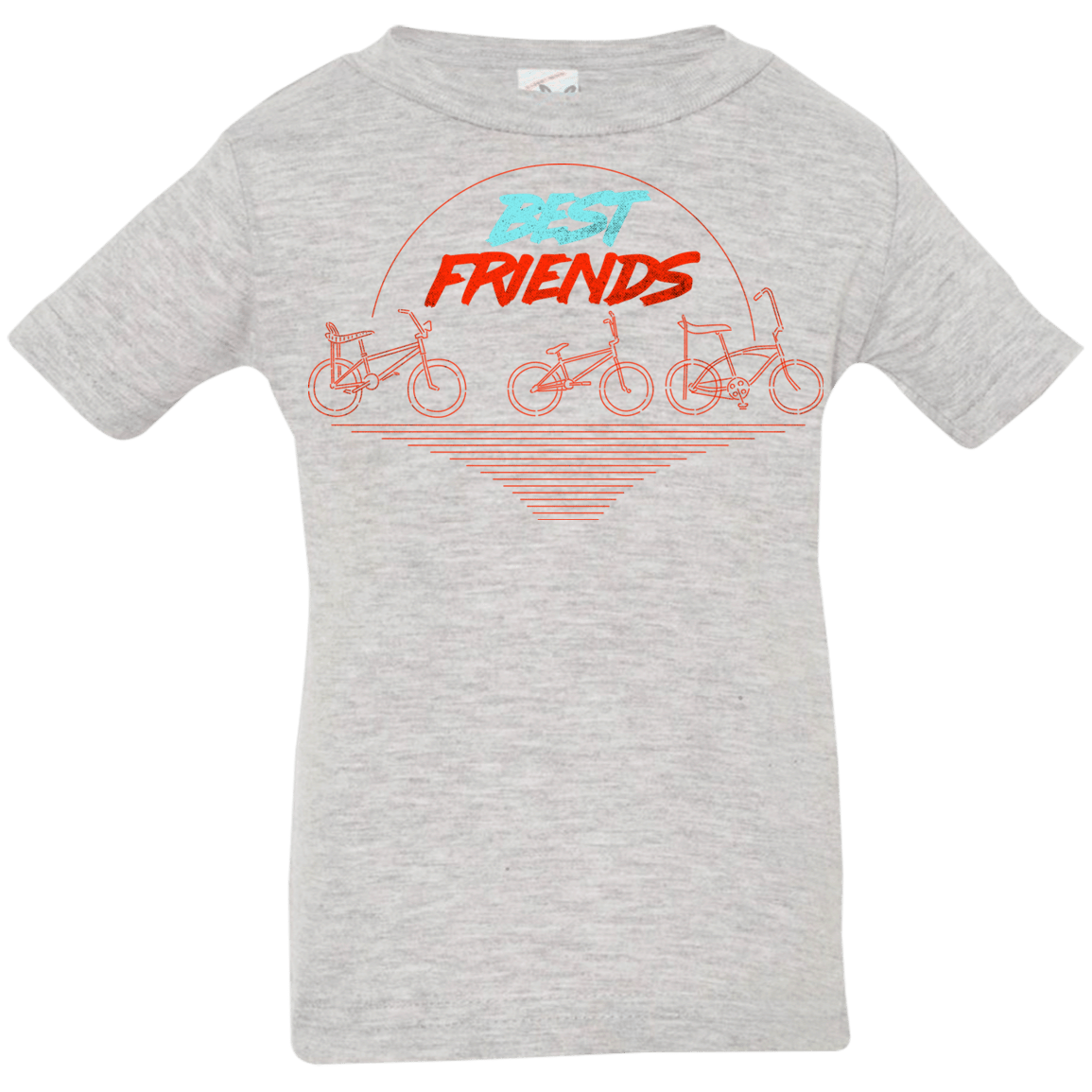 T-Shirts Heather Grey / 6 Months Best Friends Infant Premium T-Shirt