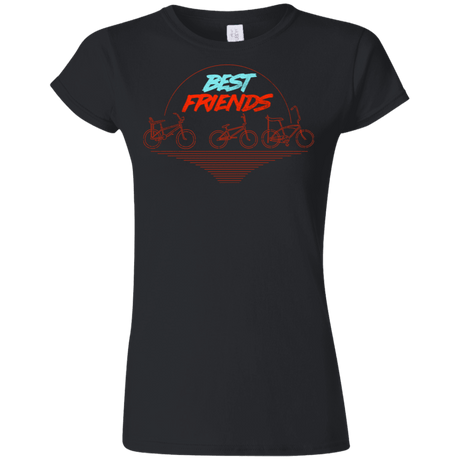 T-Shirts Black / S Best Friends Junior Slimmer-Fit T-Shirt