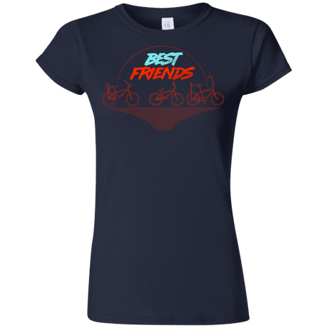 T-Shirts Navy / S Best Friends Junior Slimmer-Fit T-Shirt