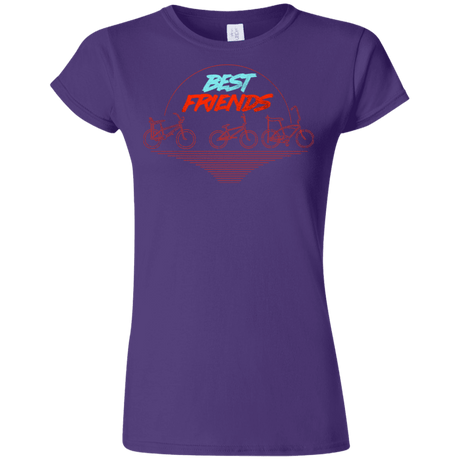 T-Shirts Purple / S Best Friends Junior Slimmer-Fit T-Shirt
