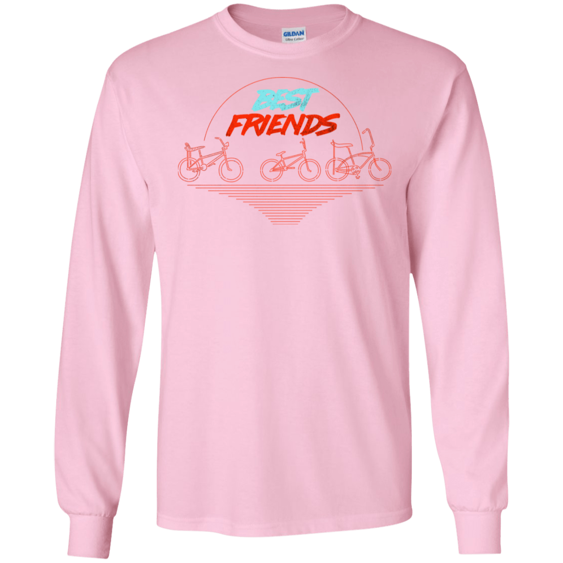 T-Shirts Light Pink / S Best Friends Men's Long Sleeve T-Shirt