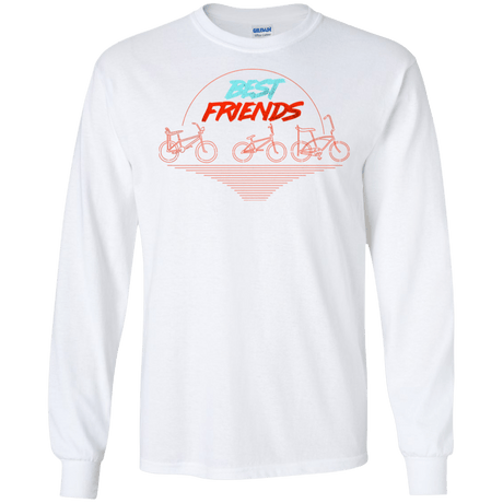T-Shirts White / S Best Friends Men's Long Sleeve T-Shirt