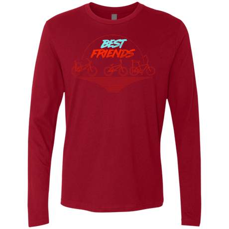 T-Shirts Cardinal / S Best Friends Men's Premium Long Sleeve