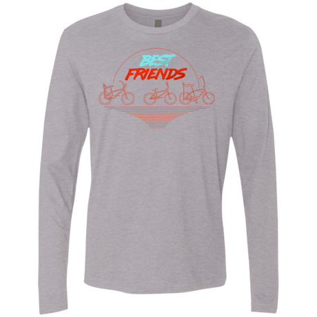 T-Shirts Heather Grey / S Best Friends Men's Premium Long Sleeve
