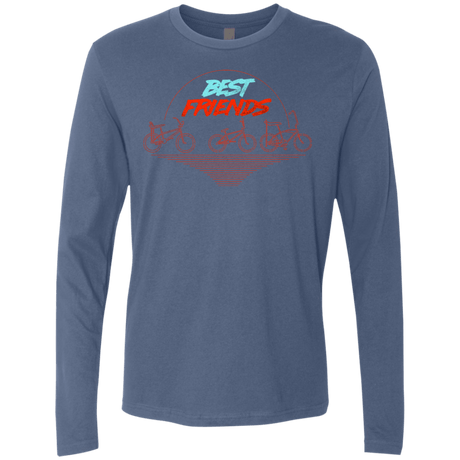 T-Shirts Indigo / S Best Friends Men's Premium Long Sleeve