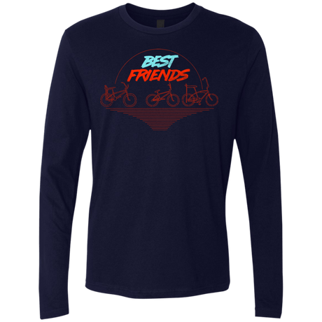 T-Shirts Midnight Navy / S Best Friends Men's Premium Long Sleeve