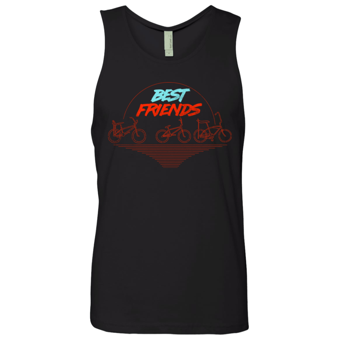 T-Shirts Black / S Best Friends Men's Premium Tank Top