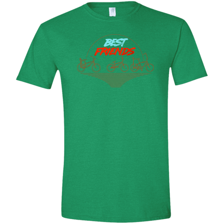 T-Shirts Heather Irish Green / S Best Friends Men's Semi-Fitted Softstyle