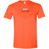 T-Shirts Orange / S Best Friends Men's Semi-Fitted Softstyle