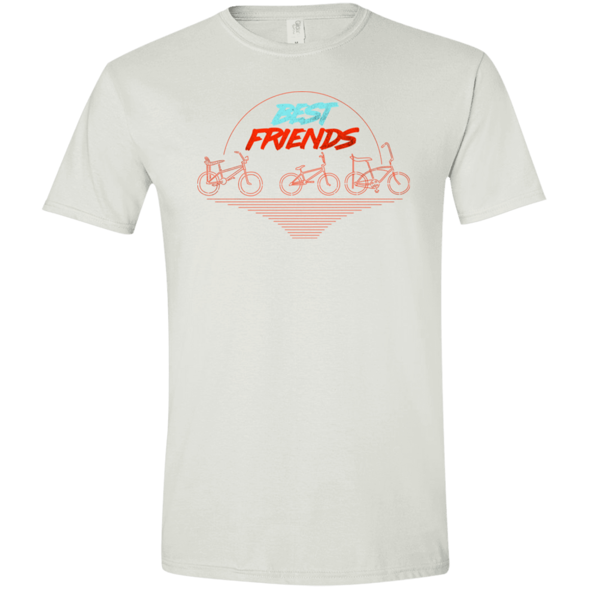 T-Shirts White / X-Small Best Friends Men's Semi-Fitted Softstyle