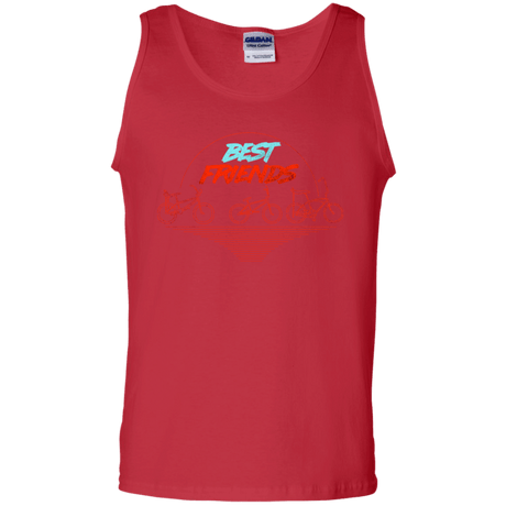 T-Shirts Red / S Best Friends Men's Tank Top
