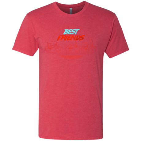 T-Shirts Vintage Red / S Best Friends Men's Triblend T-Shirt