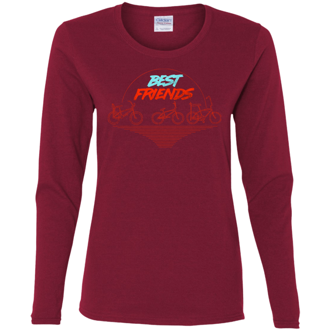 T-Shirts Cardinal / S Best Friends Women's Long Sleeve T-Shirt